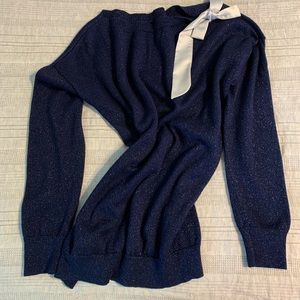 LC Lauren Conrad sweater with shoulder bow